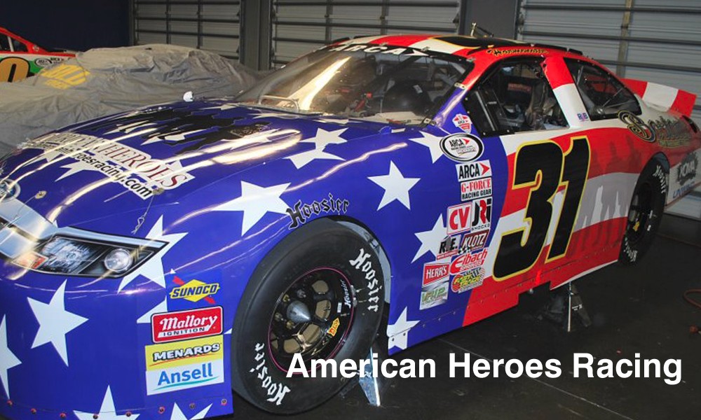 American Heroes Racing 31 Arca Car
